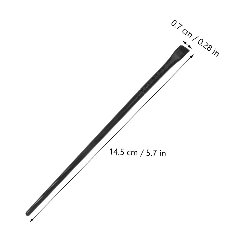 Minkissy 12pcs Makeup Brush Set Angled Eyeliner Brow Eye Shadow