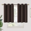 YoungsTex Short Blackout Curtains 36 Inch Length for Kitchen Window