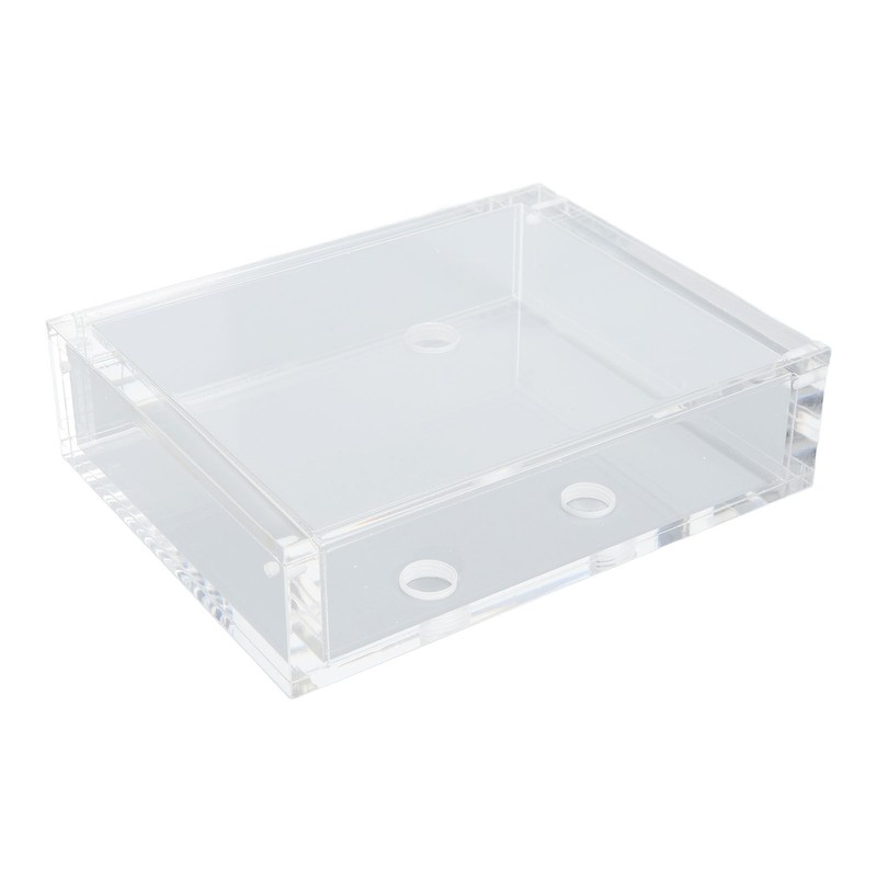Computer Water Cooling Reservoir Rectangle Transparent Acrylic PC Water Cooling