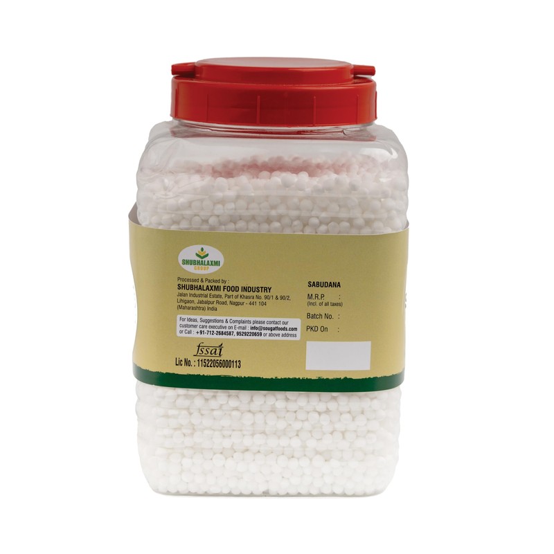 Sabudana 2 lb Pack- Tapioca Pearls for Cooking, Snacks, and