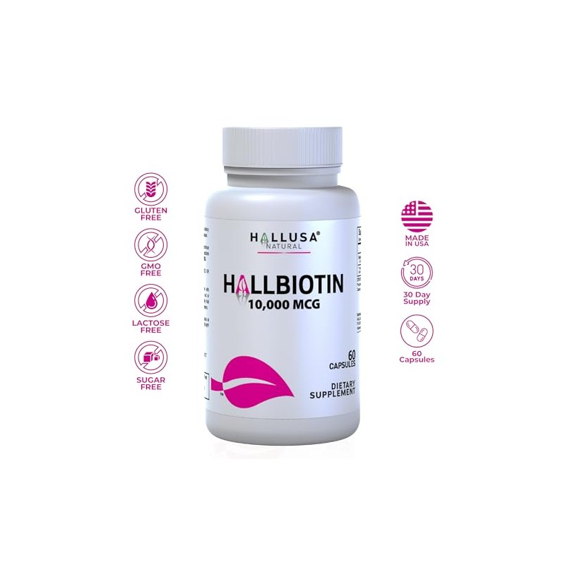 N/A- “Suplemento de biotina Pastillas para la caída del Cabello