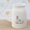 300ml 'Donkey & Foal' Ceramic Milk Jug (MJ00006926)