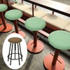 sourcing map 2Pcs Bar Stool Covers Round, 12-14" Soft Elastic