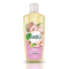 Dabur Vatika Hair Oil promotes natural growth of hair and 200ml garlic