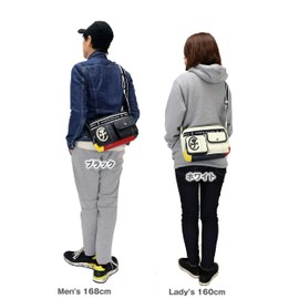 Castelbajac 24111 Domine Shoulder Bag, (black)