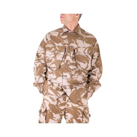 British Army Jacket Combat Tropical Desert Camouflage Shirts Men DPM Camo Lightweight Military Men’s Tactical Shirt