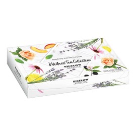 Bigelow Benefits Wellness Tea Collection, Variety Gift Box Sampler, 64 Tea Bags, (Pack of 1