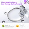 2Pcs Gentle Dip Nail Remover Kit 15ml: with Cuticle Oil