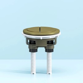 HOROW 48mm Toilet Flush Button Gold Dual Flush for HOROW Replacement Toilet Button