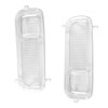 KACEPAR 3L1Z-13783-AA/JDM-047, Front Driver/Passenger Side Console Mounted Dome Light Lens
