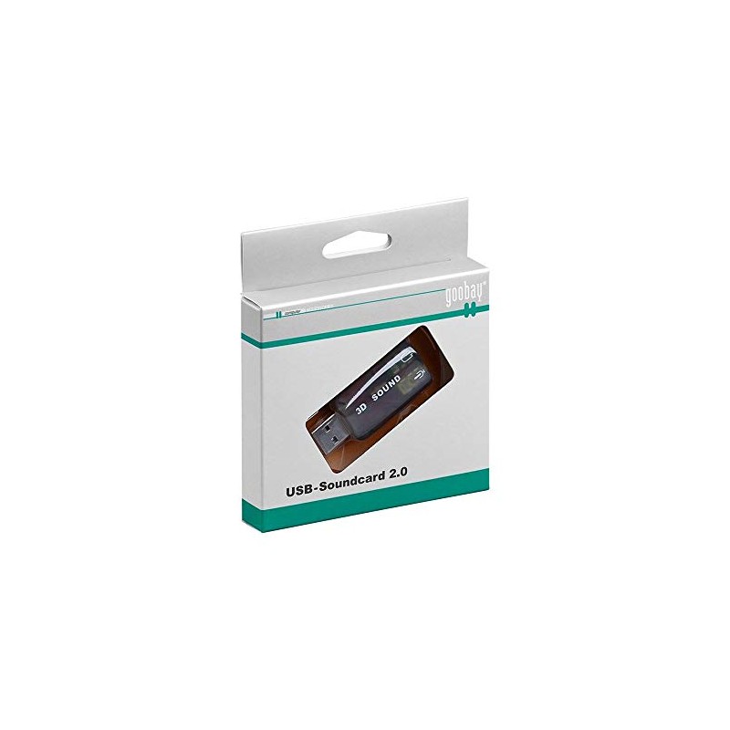 Wentronic USB A Plug to 2x 3.5 mm Stereo Jack