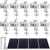 Solar Panel Mounting Brackets Kit 10Pcs Solar Roof Mount Kit