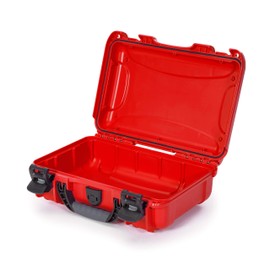 Nanuk 909 Waterproof First Aid Prepper Survival Gear Dust and Impact Resistant Case - Empty - Red, 909-FSA9