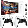 Retro Game Console with 40,000+ Built-in Games, 19 Emulators, 2