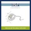 RSVP International Endurance Collection Tea Accessories, Stainless Steel & Dishwasher