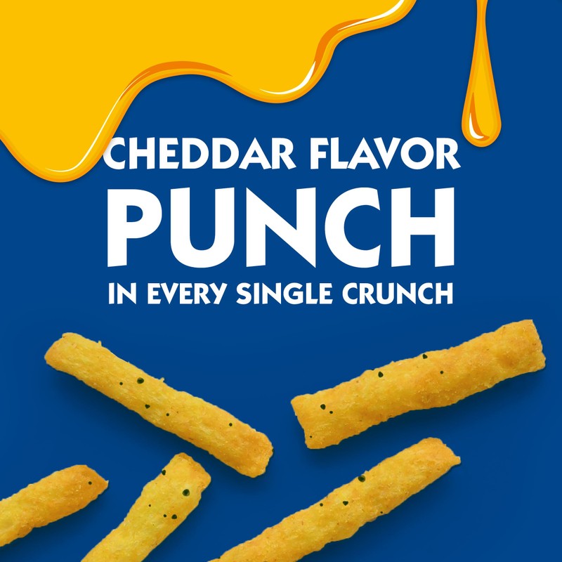 Andy Capp's Cheddar Fries Snacks (Pack of 12)