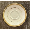 Charter Club Grand Buffet Gold Small Demitasse Saucer ~new~