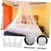 ORFOFE Thickened Folding Canopy Net Bracket Base for Tent Beds