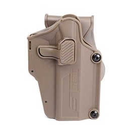 AMOMAX Per-Fit Universal Holster, Right Hand, Desert Color, AM-UHF