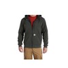 Carhartt Men's Wind Fighter Relaxed Fit Midweight Full-Zip Sweatshirt, Peat