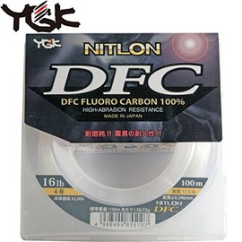YGK Nitlon DFC Fluorocarbon 4lb 100m.