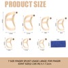 Finger Splint Kits 9 Pcs Oval Finger Splints & 3