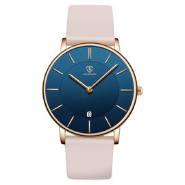 BEN NEVIS Watch, Watches for Women, Minimalist Fashion Simple Wrist Watch Analog Date with Silicone Strap, Jewelry Gift for Wedding Anniversary Birthday