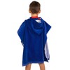 Harry Bear Badeponcho Jungen, Hai Kapuzenhandtuch Badeponcho Kinder, Baumwolle Poncho