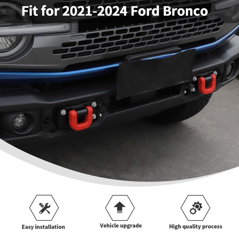 Linskip for Capable Steel Bumper Tow Hook Covers Fit for