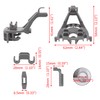 Walmine Grey 00428344 Dishwasher Bearing Lower Rack Flip Tine Clip