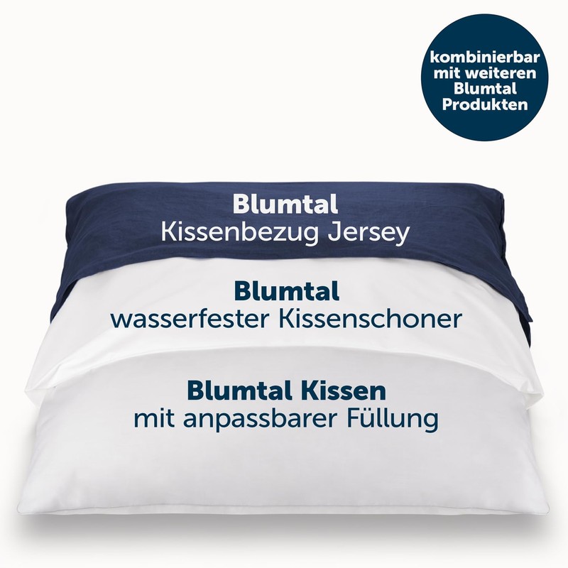 Blumtal Set of 2 Waterproof Cushion Covers, 40 x 80