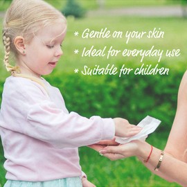 Refreshing Wet Wipes Travel Size Alcohol-Free Wipe Sanitizes/Cleans/Deodorizes Bulk Wipes (200 Wipes, 20 x 10pks)