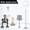 3 Way Lamp Socket Replacement, E26 Threaded Base, Turn Knob