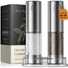 Electric Salt and Pepper Grinder Set, Rechargeable Automatic Salt and