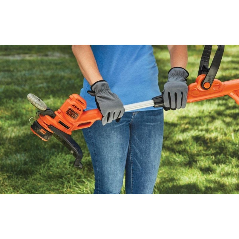 BLACK+DECKER String Trimmer Weed Eater, Electric Weed Wacker, 14-inch (BESTE620)