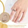 XENQITO 2 x Anxiety Ring, Anxiety Spinning Rings for Women,