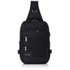 w*lt LUGER 410086Y Middle Body Bag with USB Port, 1.2