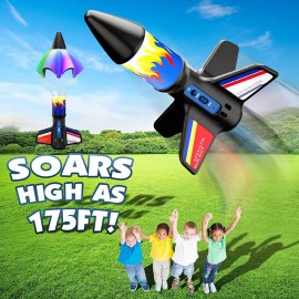 For Kids Motorized Electric Air Rocket with Safe Landing 200