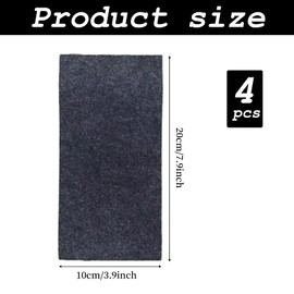 xianshi Nano Sparkle Cloth Car Scratch Original, Nano Sparkle Cloth Original Remover for Magic, Scratch Nanosparkle Remover, Repair Car Scratch Experiences, Pack of 4