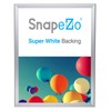 SnapeZo Poster Frame 22x28, Silver, 1.25 Inch Aluminum Profile, Front-Loading