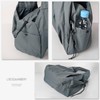 Cross Marberry R62 Large Tote Bag, Large Capacity, Zipper, Nylon,