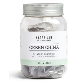 Happy Lab Organic Green Tea - Green China 14 Bio Tea Bags