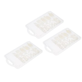 FRCOLOR Nail Tips Press on Nails Fake Toe Nails White Toe Nail Covers for DIY Nail Art Salon