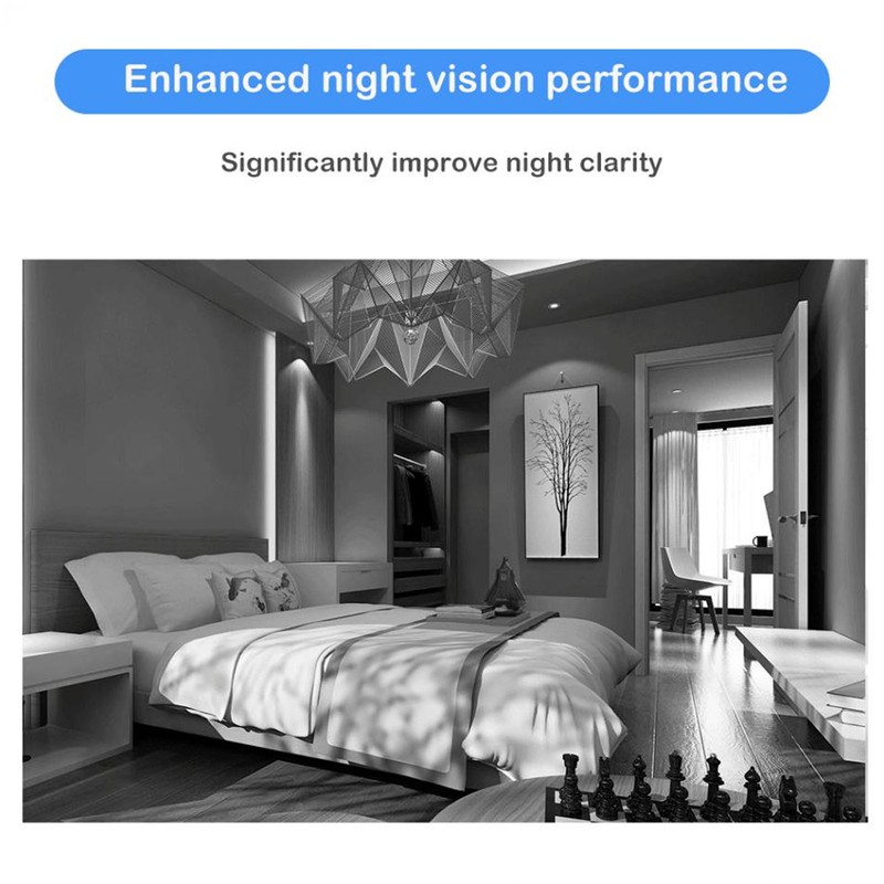 Magnetic Mini Security Camera 1080P Wide Angle Motion Detection Night