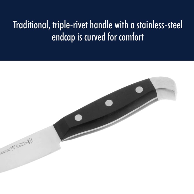 HENCKELS Statement Razor-Sharp 3-inch Compact Chef Knife, German Engineered Informed