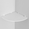 Expression Products Large Acrylic Corner Shelf 300mm approx 12", Free