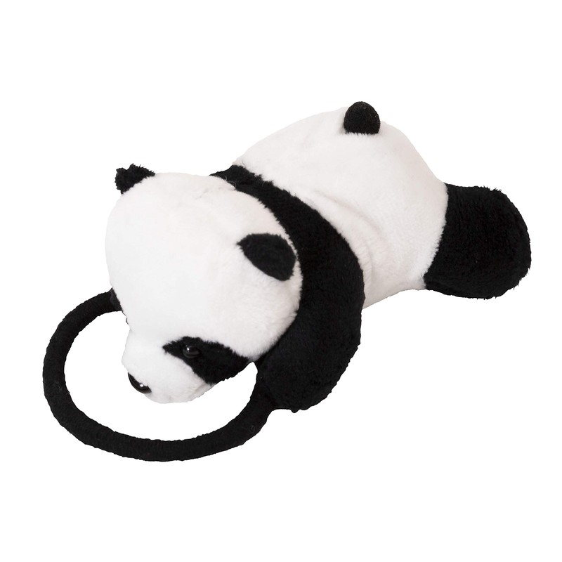 Party City Unisex Black Huggable Panda Hair Elastic Variety Goods