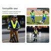 Hitopin Lightweight Children's High Visibility Vest, 4 Pieces High Visibility