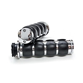 taswk o-tobaikuromugomuhandorugurippu 1inch/25 mm Handlebar Grips is your Cruisers and Harley Suzuki, Kawasaki yamahahondasiruba-