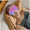 Baluue 4Pcs Colored Plush Sleeping Eye Masks Soft Eye Covers
